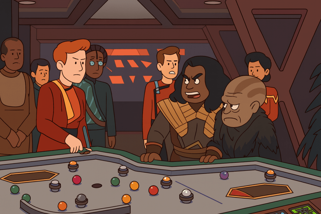 “You Play Dom-Jot, Human?” – Reconstructing a Star Trek Bar Game from Canon&nbsp;Clues